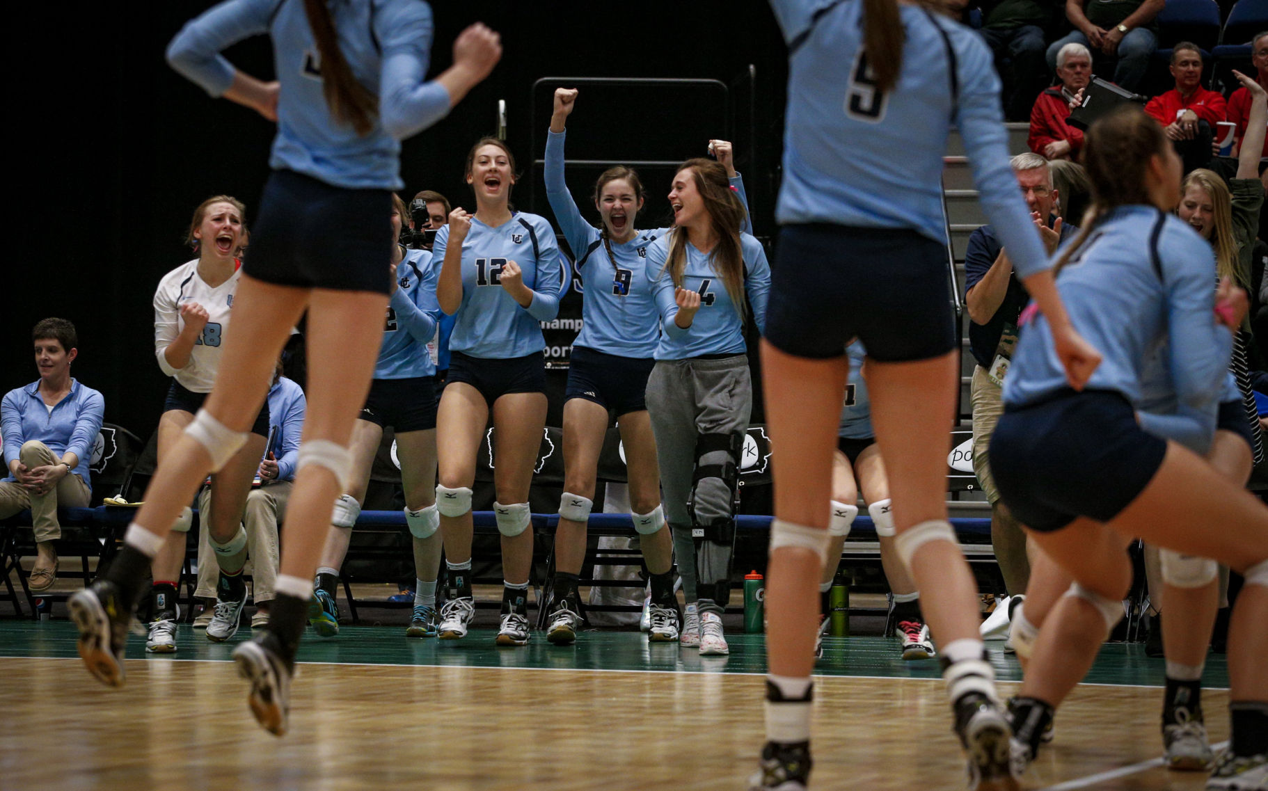 Unity Christian vs Mediapolis state volleyball